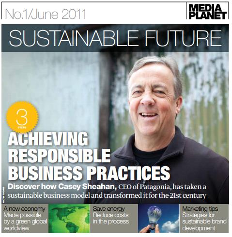 Sustainable Business Report USA Today Cover